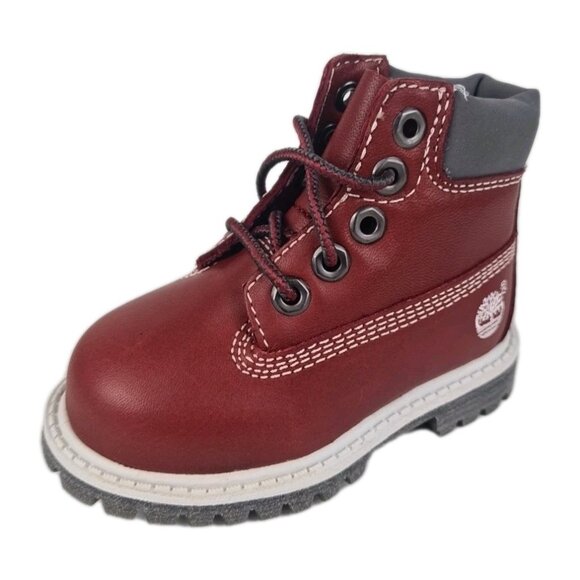 Timberland 6In Classic TODDLER Boots Outdoors Tabasco Leather - Picture 2 of 8